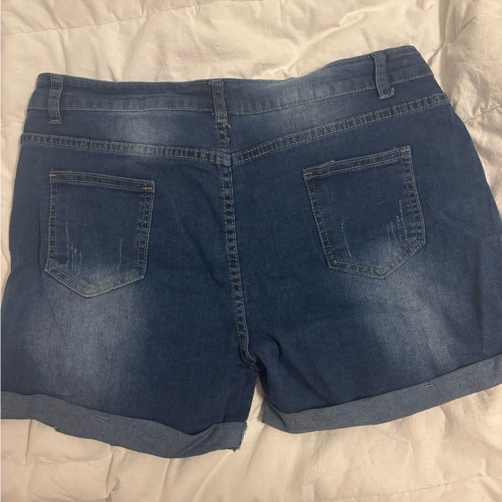 Casual Blue Jean Shorts for Women